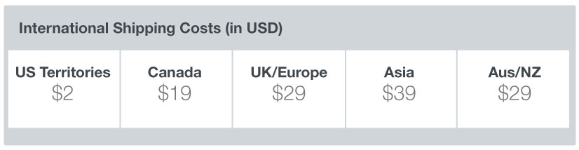 international shipping options
